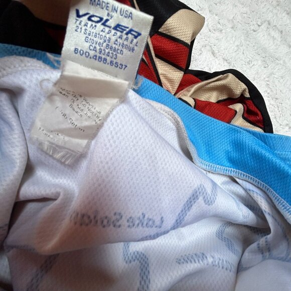 Voler Men's 3/4 Zip Short Sleeve Sierra to the Sea Cycling Jersey Medium Multi - Picture 8 of 8